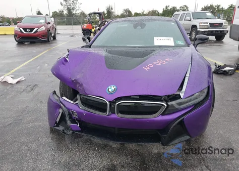 2016 BMW I8 из США, поврежденный, VIN WBY2Z2C58GV675088